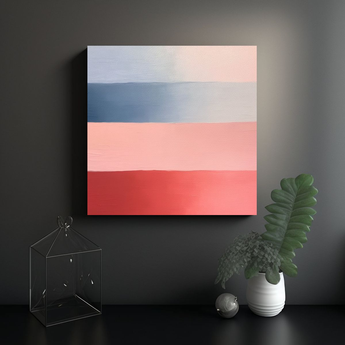 GENERICO - Pintura Vanguardia Minimalista Acrílico Sobre 100x100 Cm