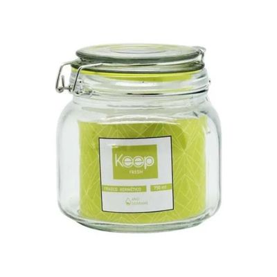 Imagen 2 del producto Pack X3 Frasco Hermético Vidrio Contenedor 750ml