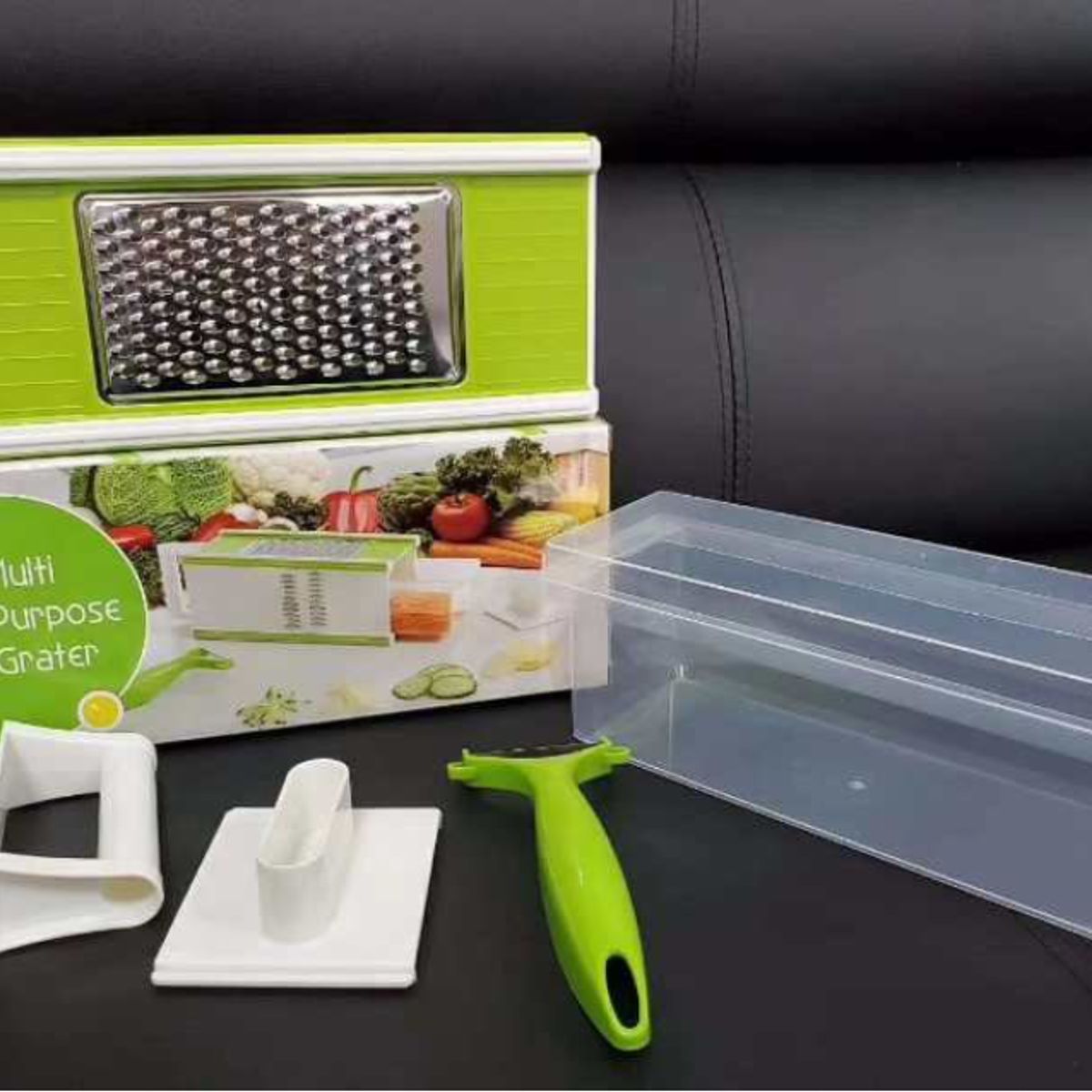 GENERICO - Rallador De Verdeuras Y Frutas Multifuncional 5 En 1