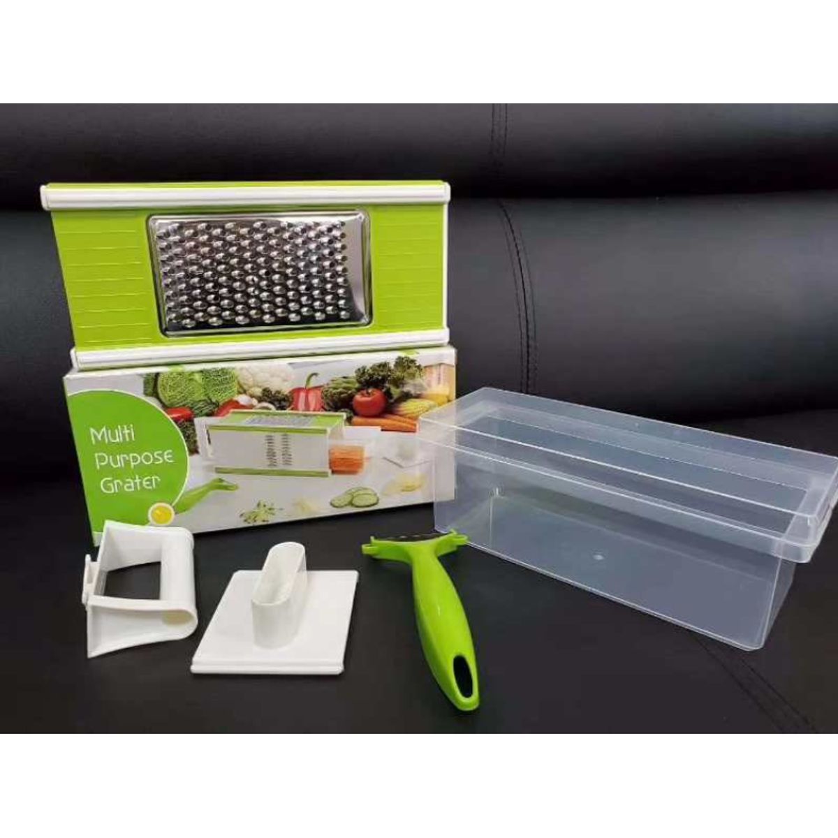 GENERICO - Rallador De Verdeuras Y Frutas Multifuncional 5 En 1