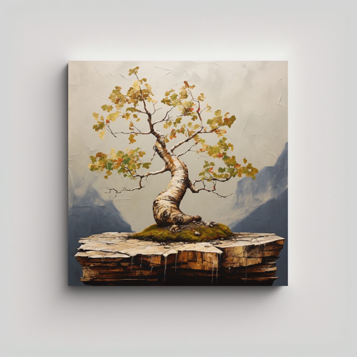 GENERICO - Pintura Abstracta De Alta Calidad Árbol De 100x100 Cm