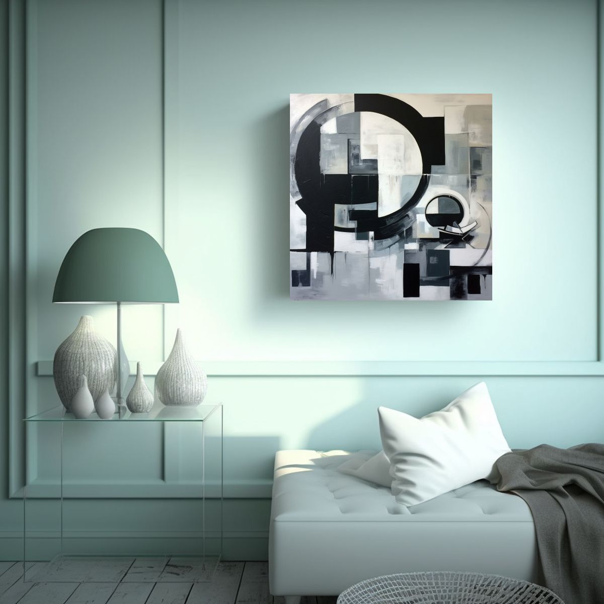 GENERICO - Arte De Pared Colores Street Art Arlen Pintura 100x100 Cm