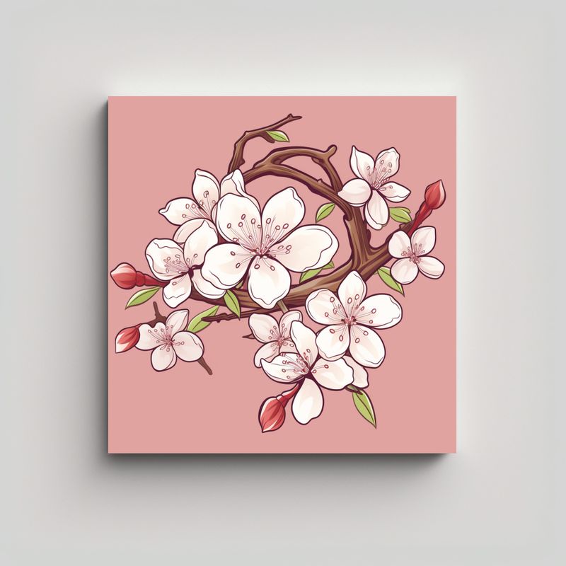 GENERICO - Canva Vintage Y Rice3 Cuadros Decorativos Con 100x100 Cm