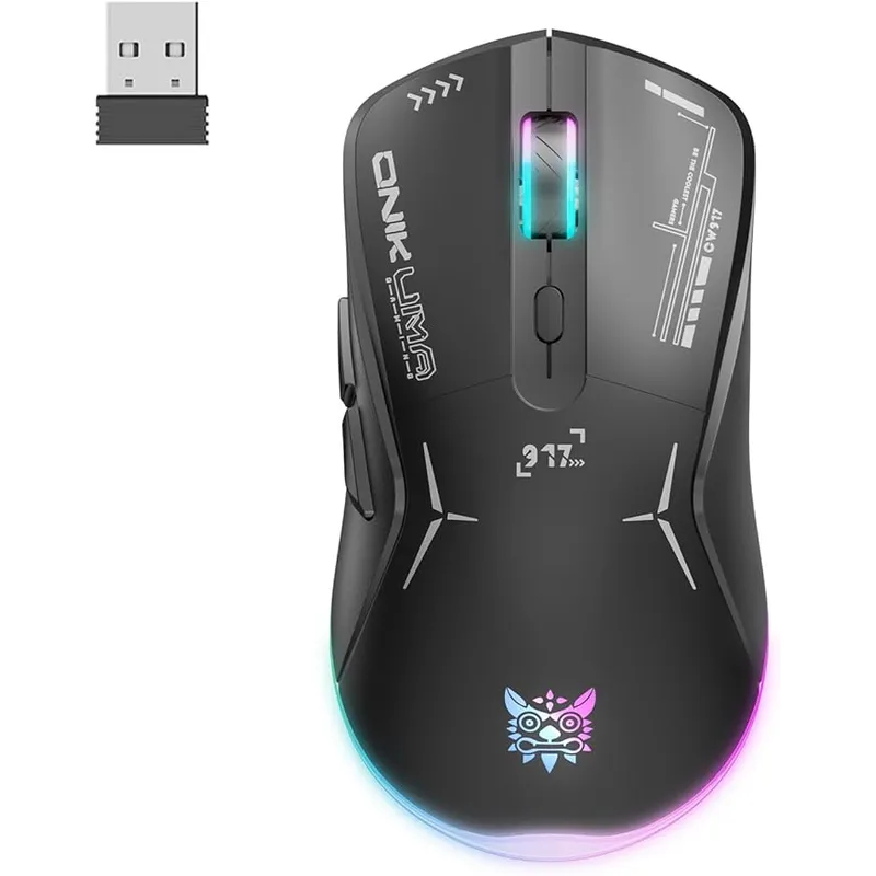 ONIKUMA - Mouse Gamer Onikuma CW917 Inalámbrico Negro