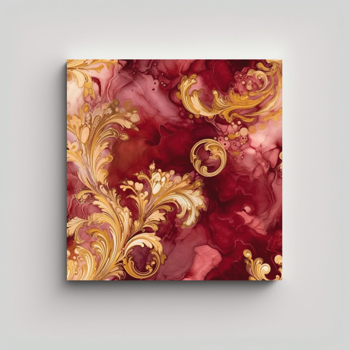 GENERICO - Pintura En Azulejo Estilo Decorativo Moderno En 100x100 Cm