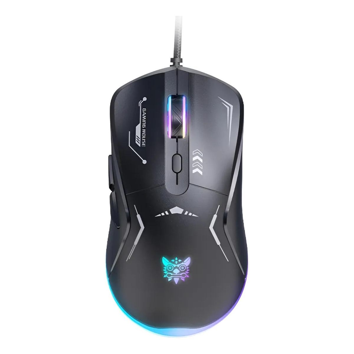 ONIKUMA - Mouse Gamer Onikuma CW917 Cable Negro