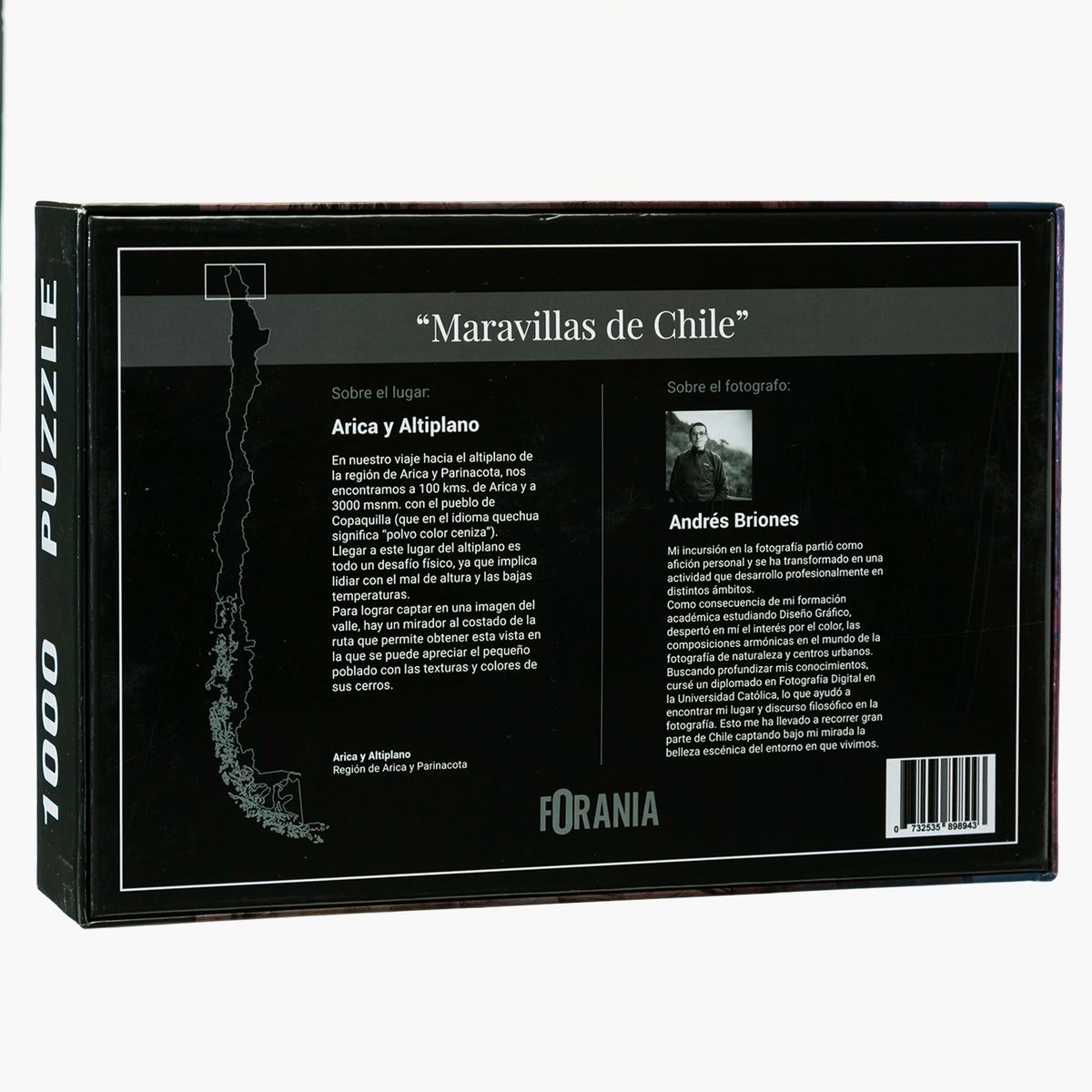 FORANIA - Puzzle Arica Y Altiplano Chile Forania