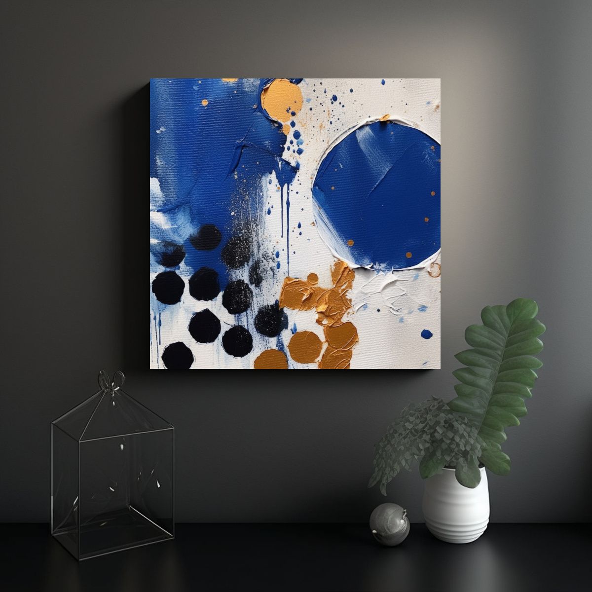 GENERICO - Cuadros Decorativos Con Elegancia Espectacular 100x100 Cm