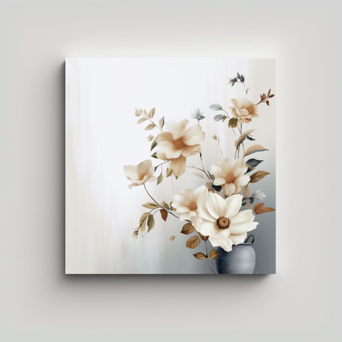 GENERICO - Pintura Decorativa Estilo Galería Lienzo De Tela 100x100 Cm