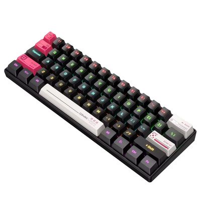 Imagen 2 del producto Teclado Gamer Mecánico G55 61 Key Negro