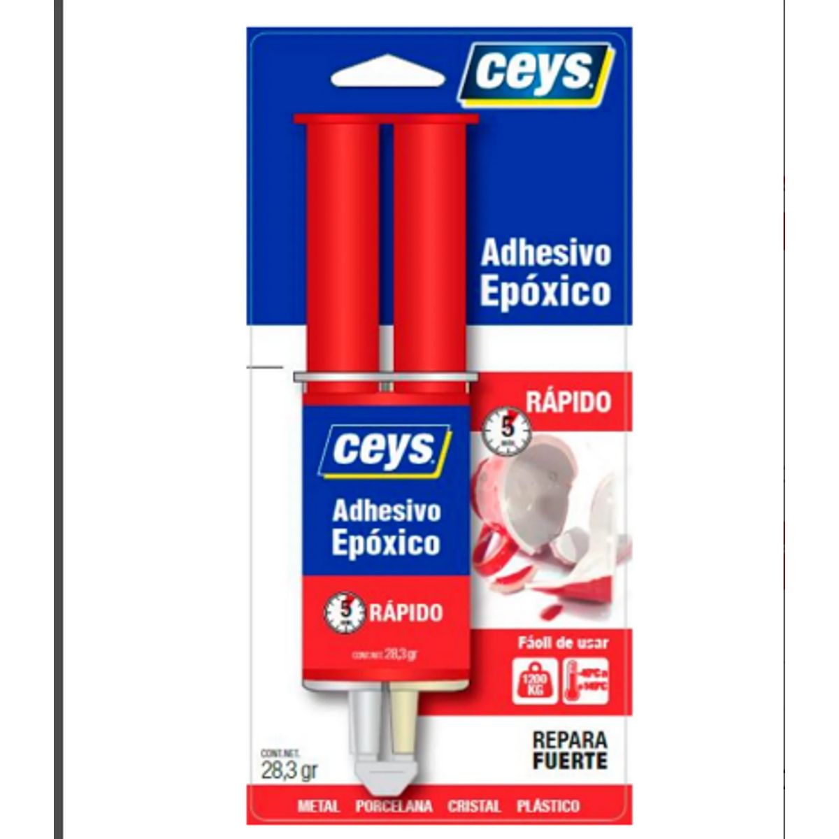 GENERICO - ADHESIVO EPOXICO CEYS RAPIDO 28G ARALDIT
