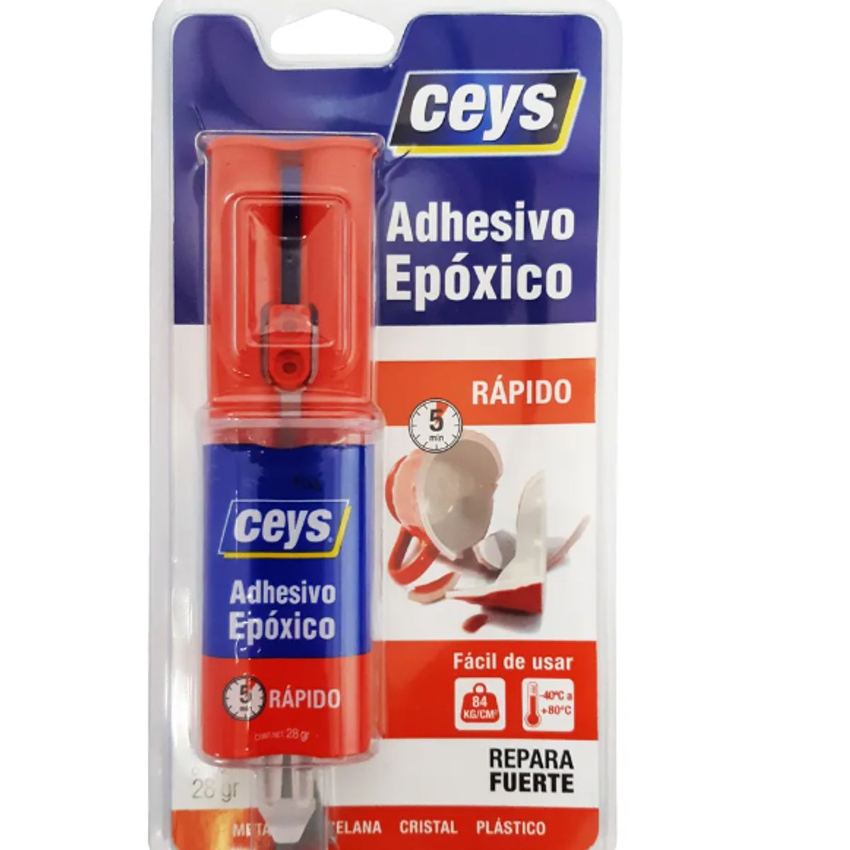 GENERICO - ADHESIVO EPOXICO CEYS RAPIDO 28G ARALDIT