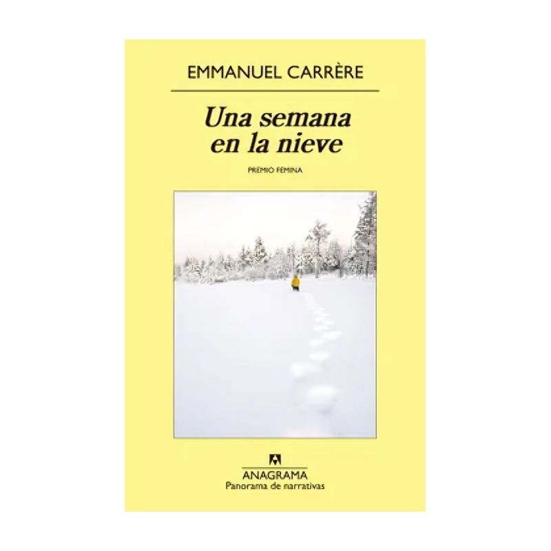 TOP10BOOKS - UNA SEMANA EN LA NIEVE - EMMANUEL CARRERE