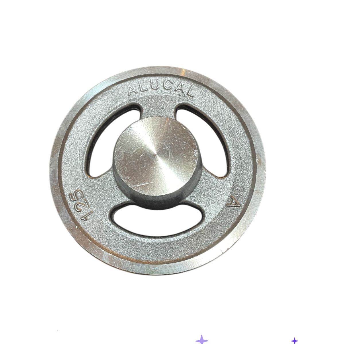 GENERICO - POLEA ALUMINIO 5 PULGADAS UNA CANAL TIPO A