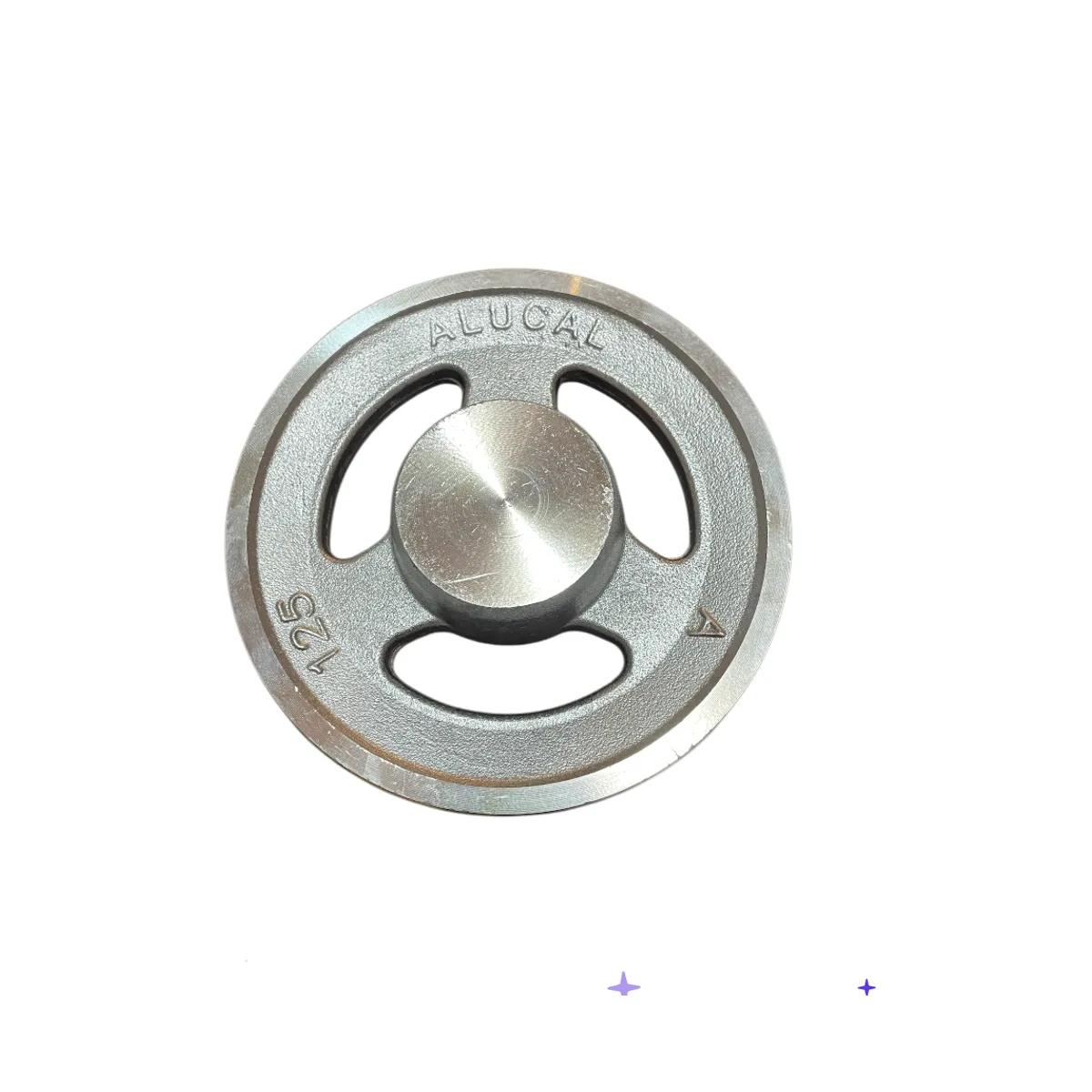 GENERICO - POLEA ALUMINIO 5 PULGADAS UNA CANAL TIPO A