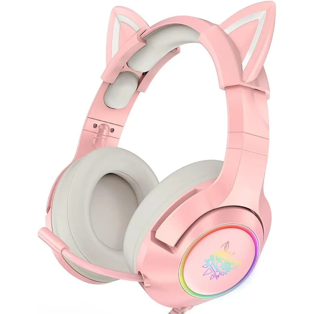 ONIKUMA - Audífonos Gamer Onikuma K9 RGB - Rosa