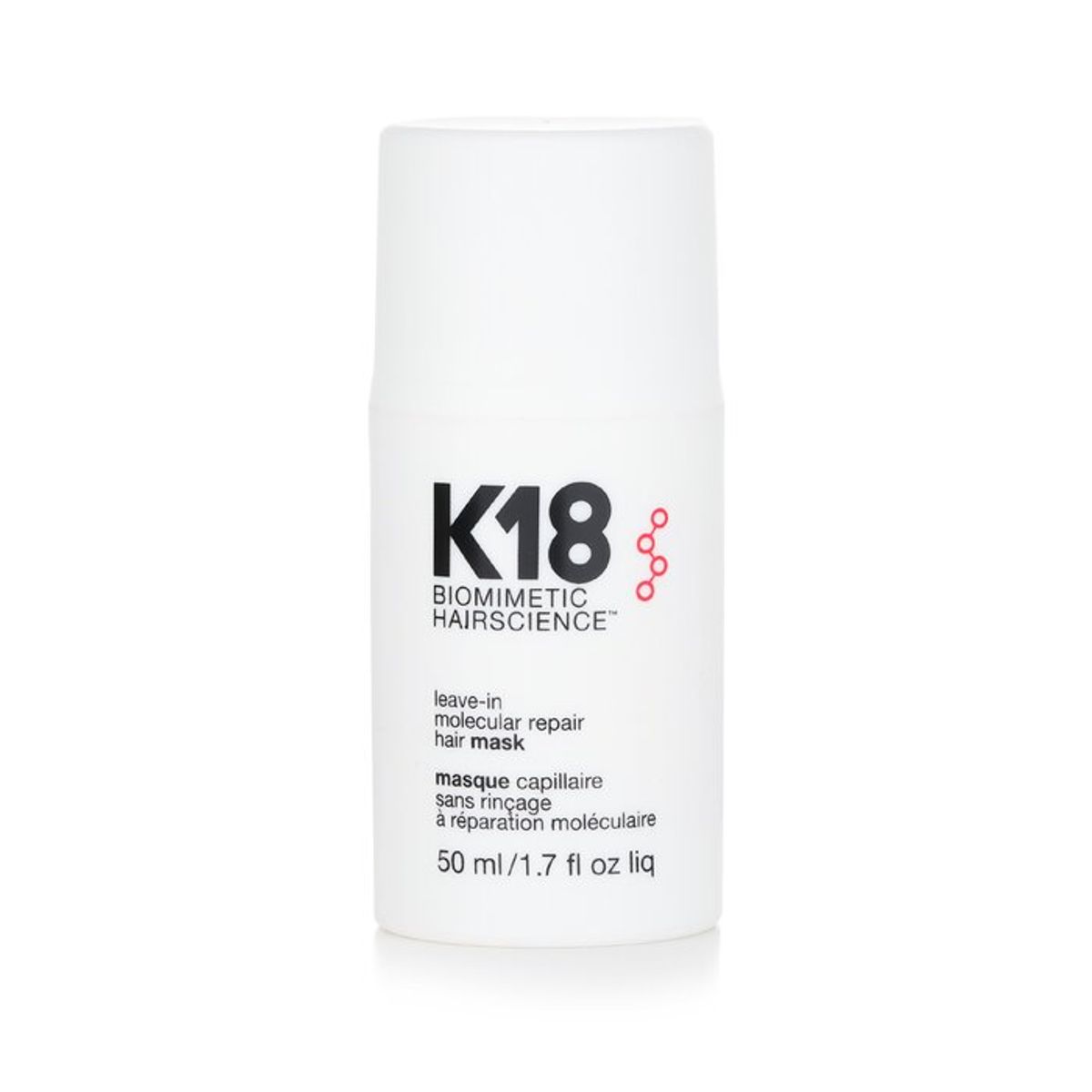 K18 - Mascarilla capilar reparadora molecular sin enjuague 50ml K18