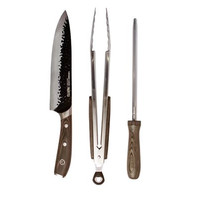 Imagen 2 del producto Set Parrillero de Cuero PU con Estuche Elegante