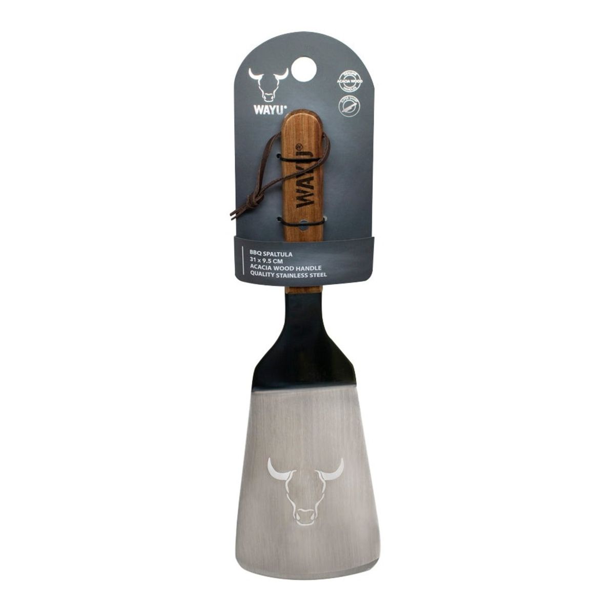 WAYU - ESPATULA PARRILLERA WAYU ACERO INOX