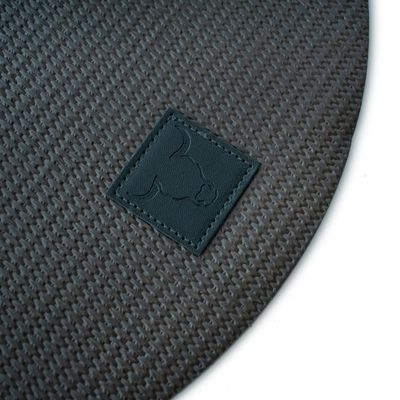 Imagen 2 del producto INDIVIDUAL PU REDONDO 38CM GRIS