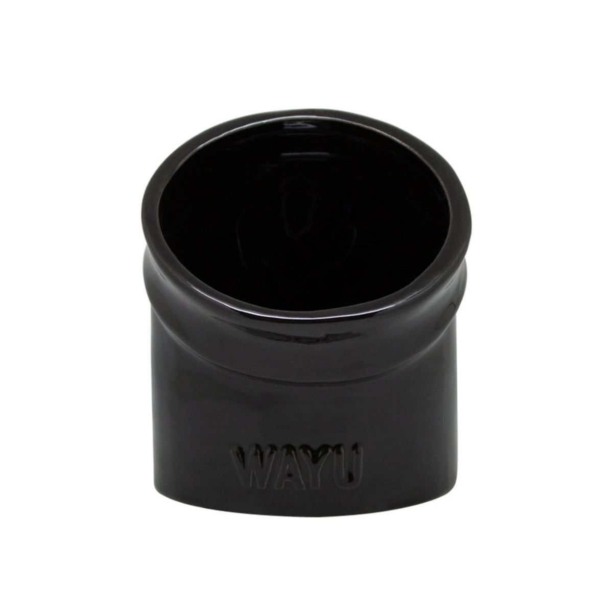 WAYU - CODO PARA SAL WAYU COLOR NEGRO