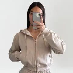 DESIGNERS - Poleron Chaqueta Deportiva Canguro Con Capucha Para Mujer