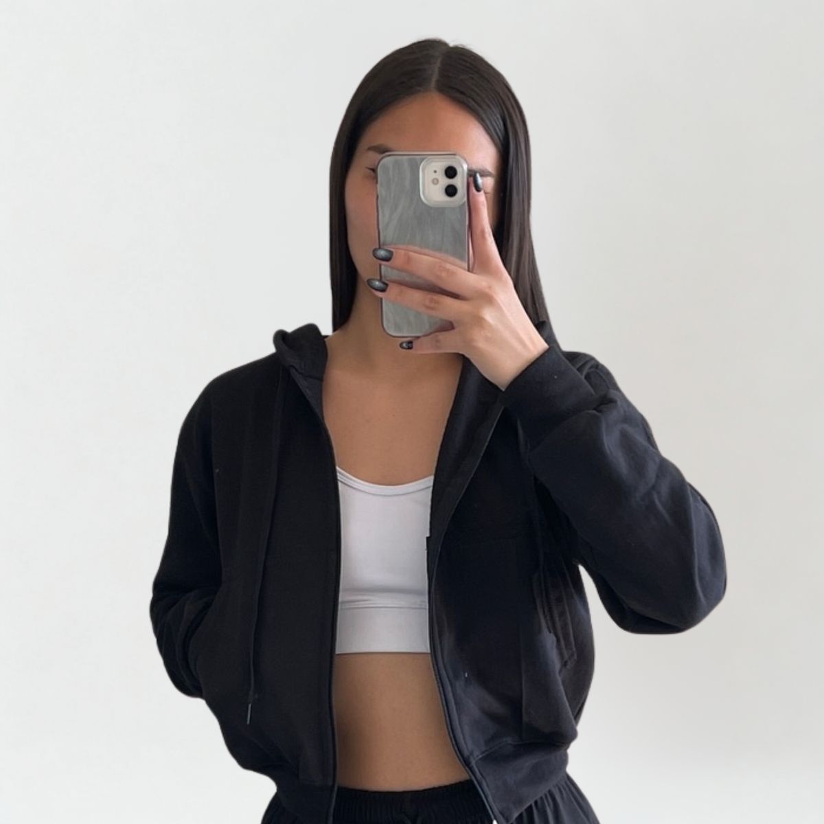 DESIGNERS - Poleron Chaqueta Deportiva Canguro Con Capucha Para Mujer
