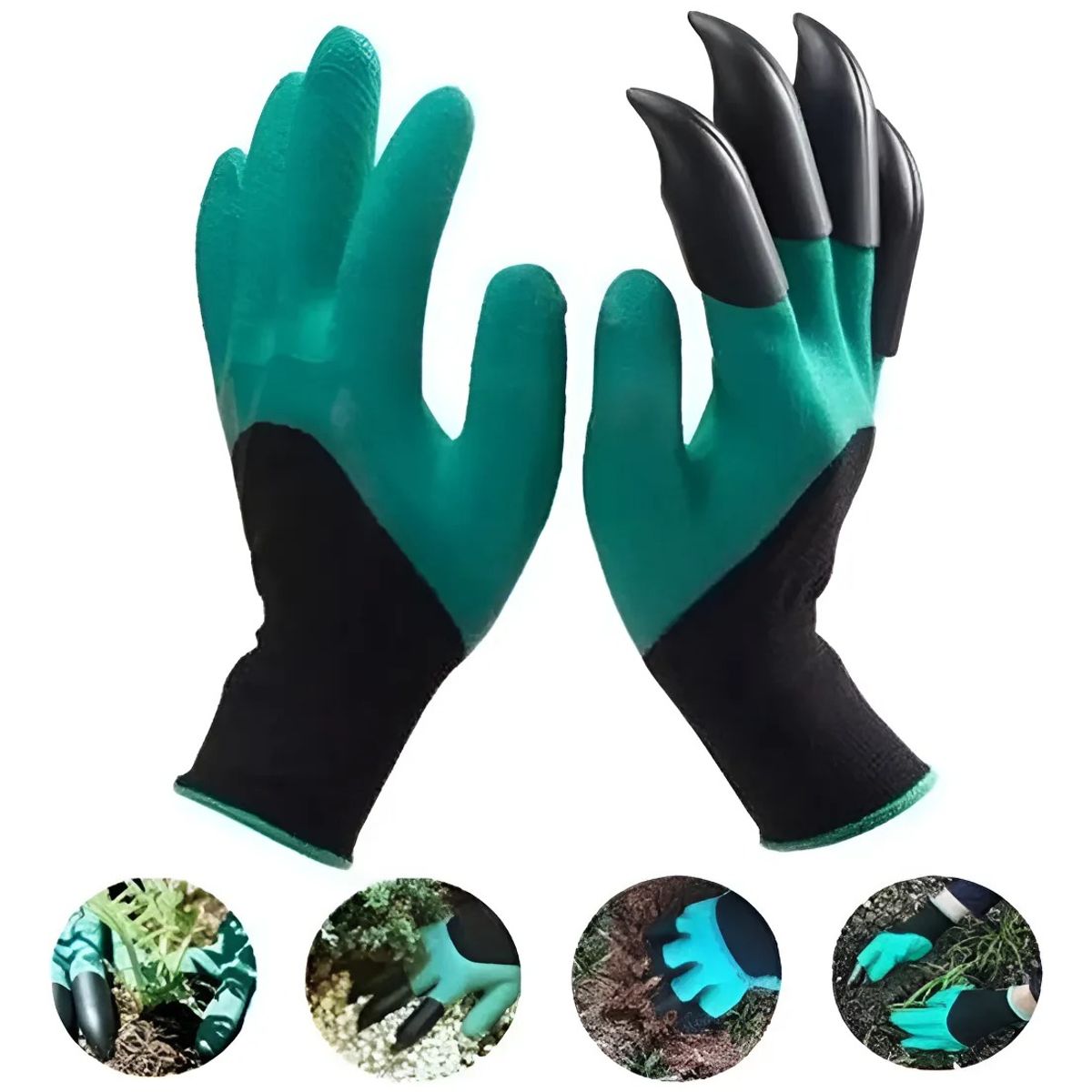 GENERICO - Guantes Para Jardinería Con Garras Trabajo Jardín  Disparo