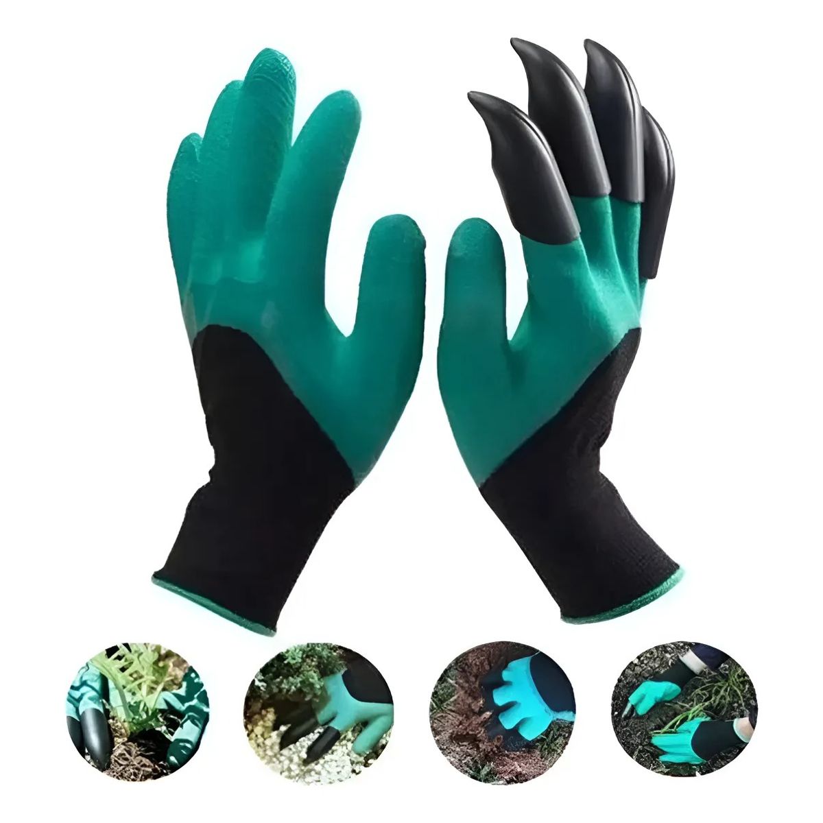 GENERICO - Guantes Para Jardinería Con Garras Trabajo Jardín  Disparo