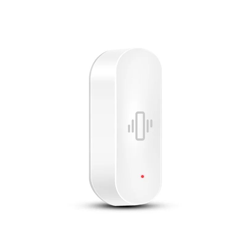 GENERICO - Sensor detector de vibracion wifi compatible app tuya notificacion tiempo real