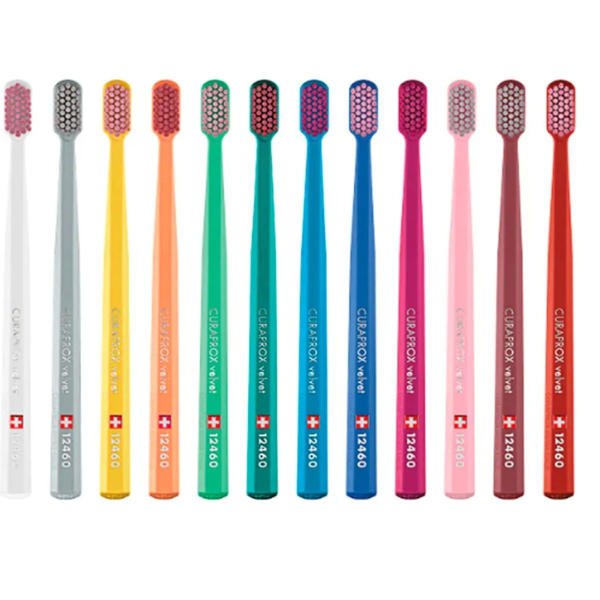 CURAPROX - Cepillo Curaprox Velvet 12460 Pack x10 Unidades