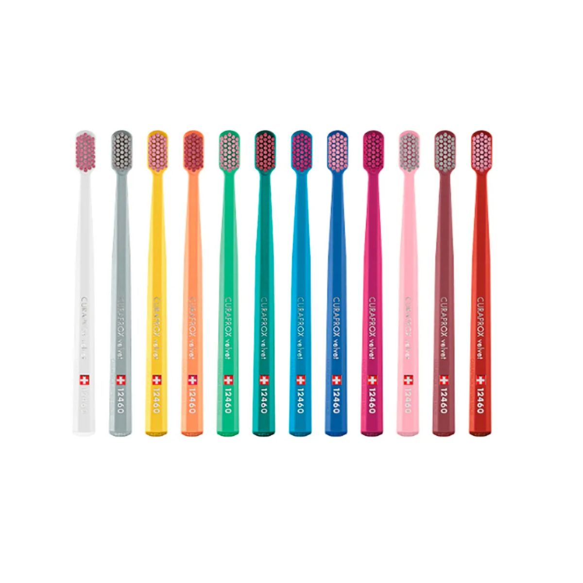 CURAPROX - Cepillo Curaprox Velvet 12460 Pack x10 Unidades