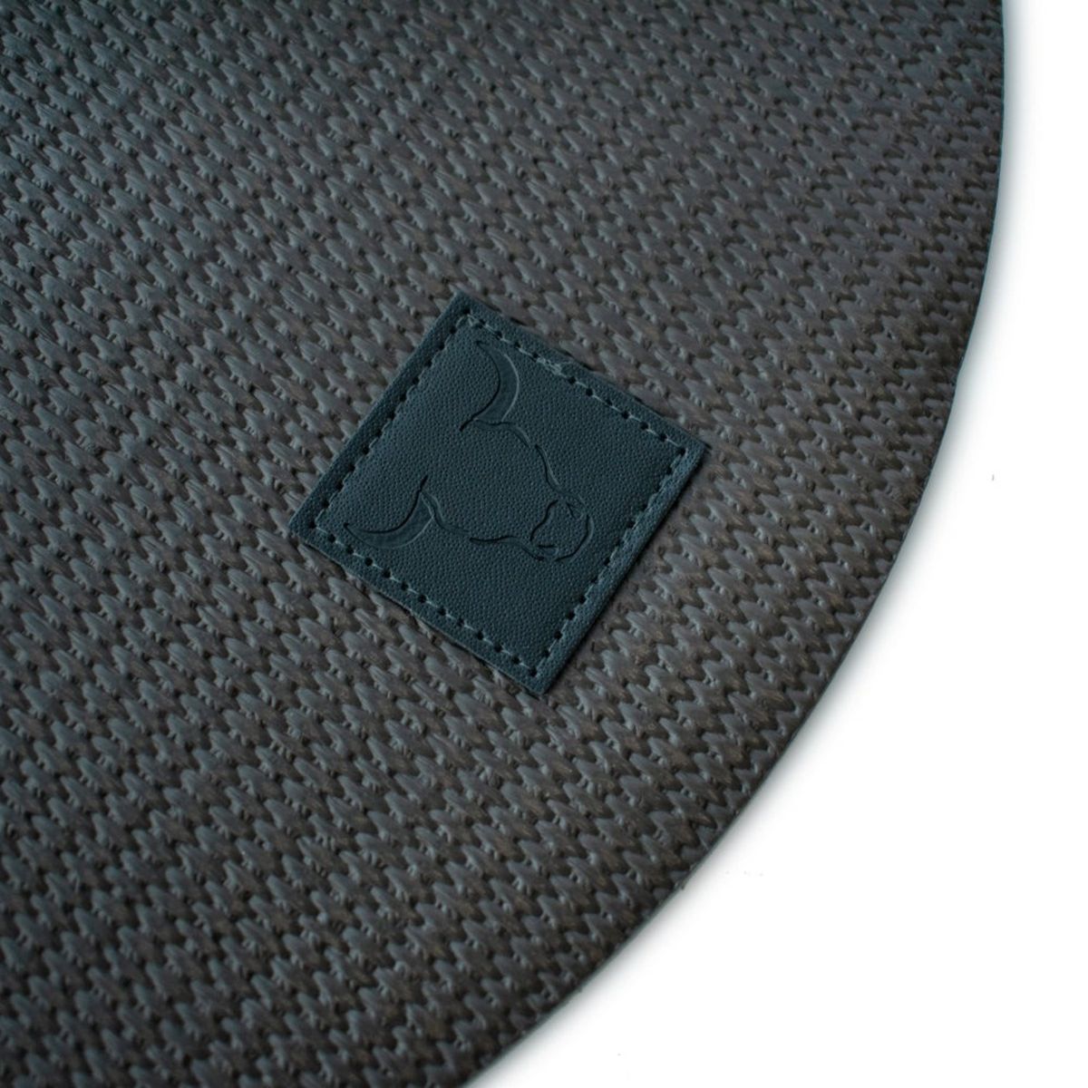 WAYU - INDIVIDUAL PU REDONDO 38CM GRIS WAYU