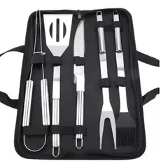 WAYU - SET DE UTENSILIOS DE COCINA CON ESTUCHE PARA ASAR