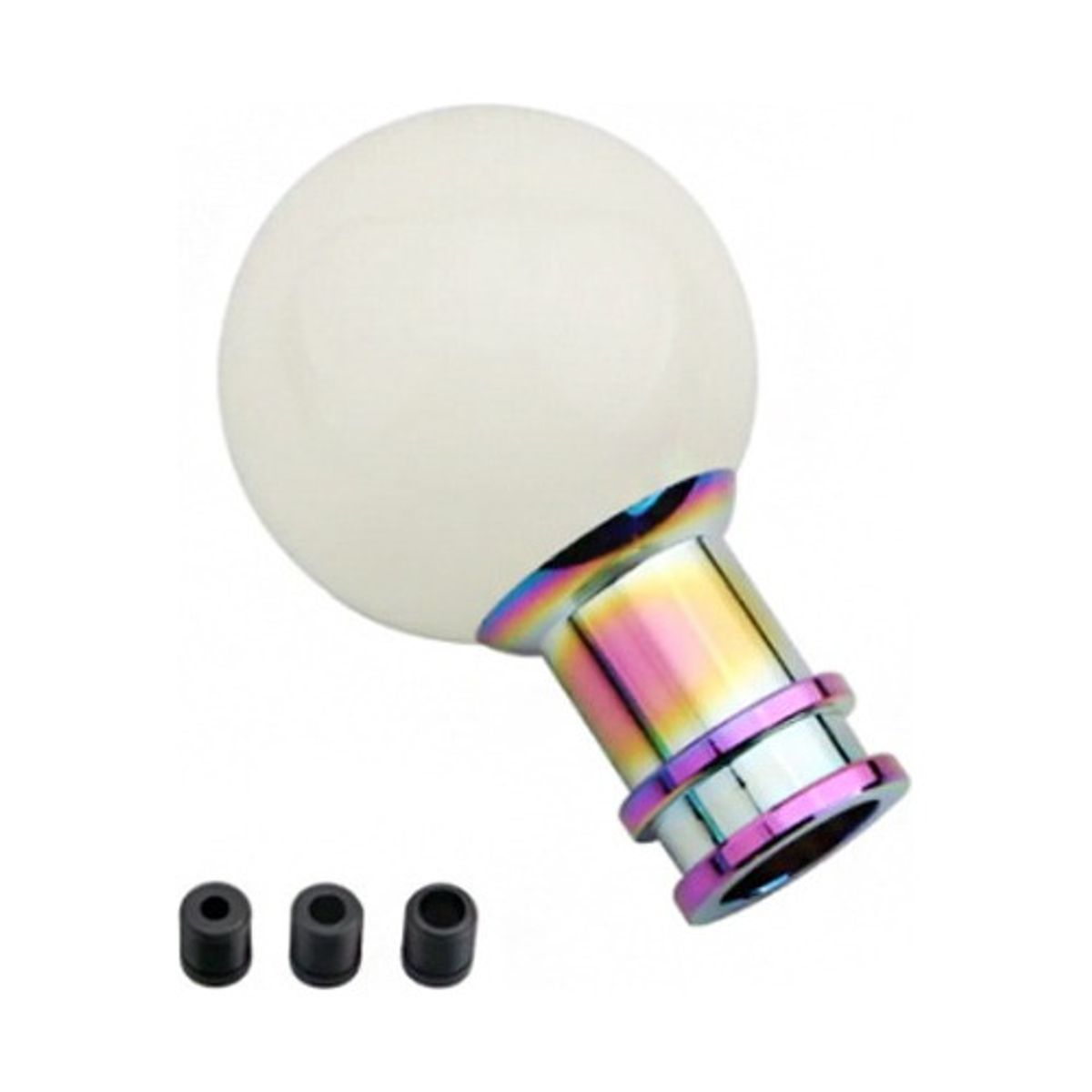 GENERICO - Pomo Manilla Burbuja Reflectante De Cambio Auto Universal