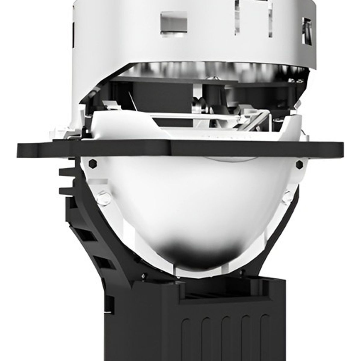 GENERICO - X2 Proyector 3 Pulgadas Auto 12v  65w