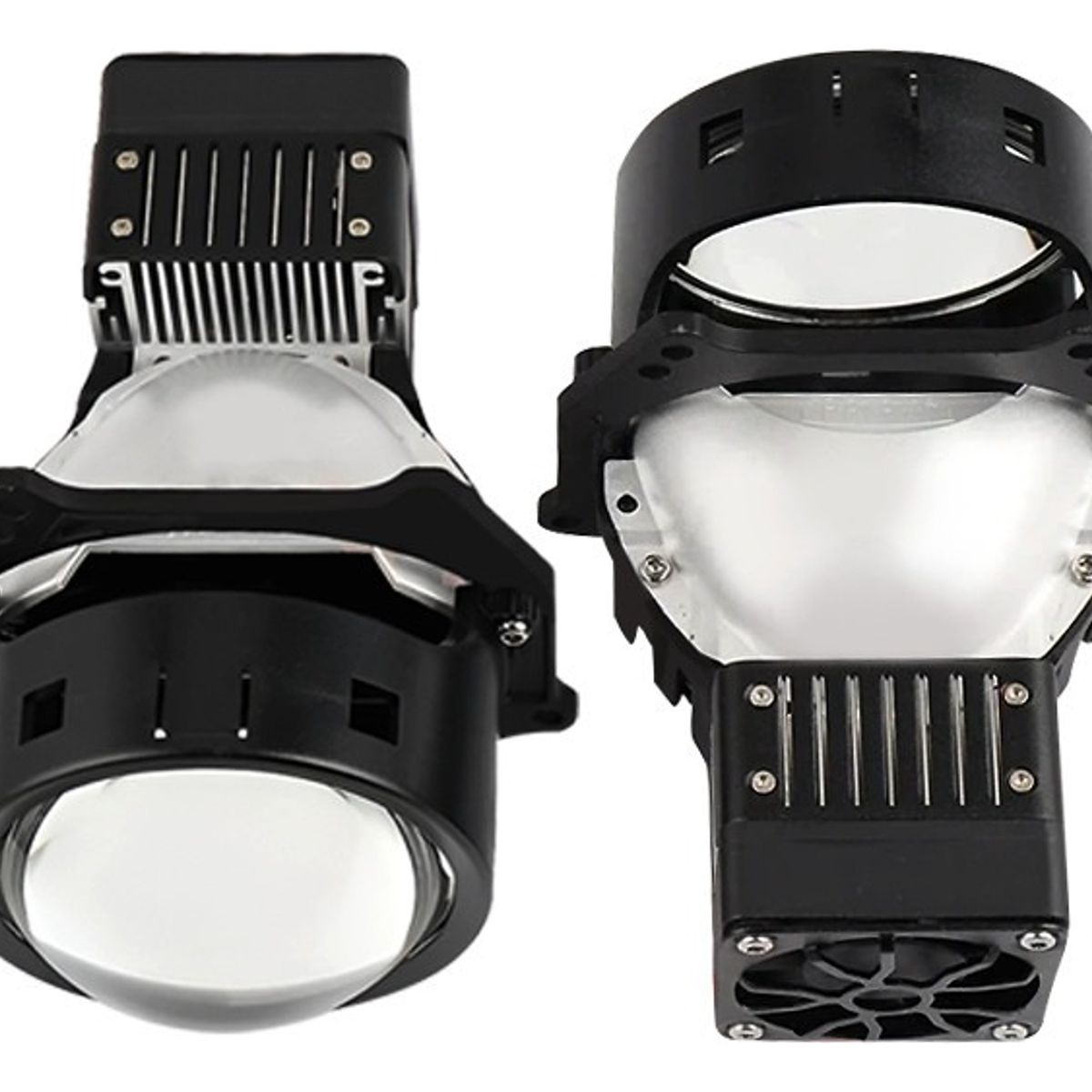 GENERICO - X2 Proyector 3 Pulgadas Auto 12v  75w