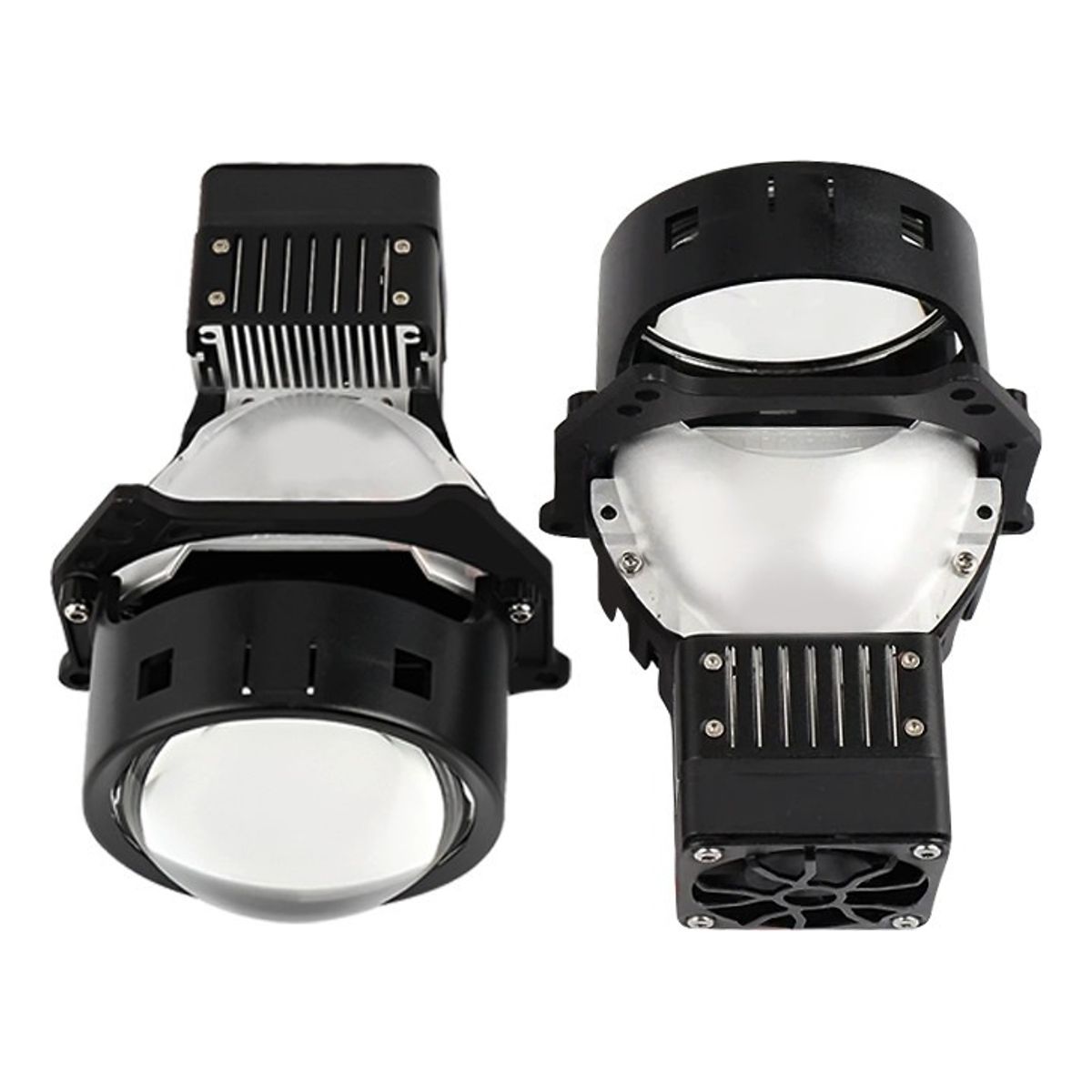 GENERICO - X2 Proyector 3 Pulgadas Auto 12v  75w