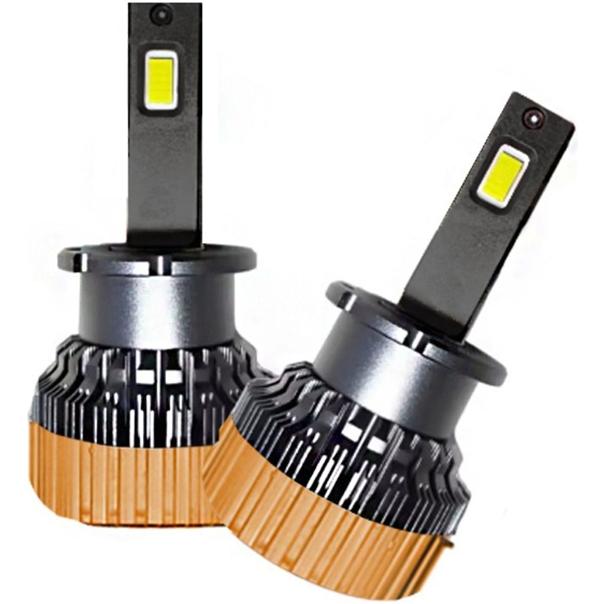 GENERICO - X2 Ampolleta H1 Turbo Led 10000lm 200wts 12v