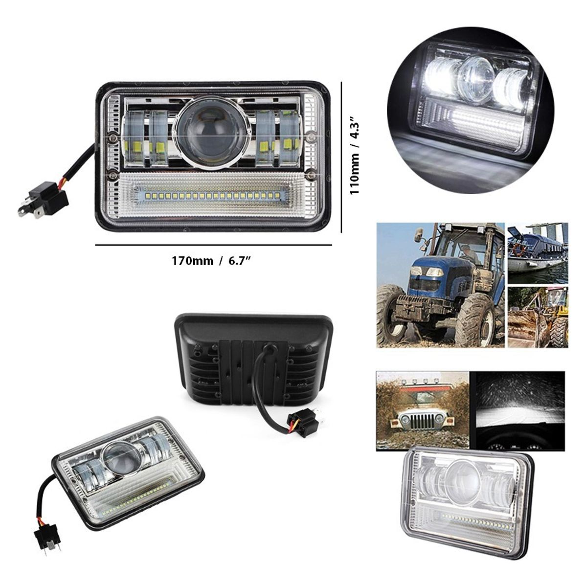 GENERICO - Foco Neblinero 23w 5 Auto