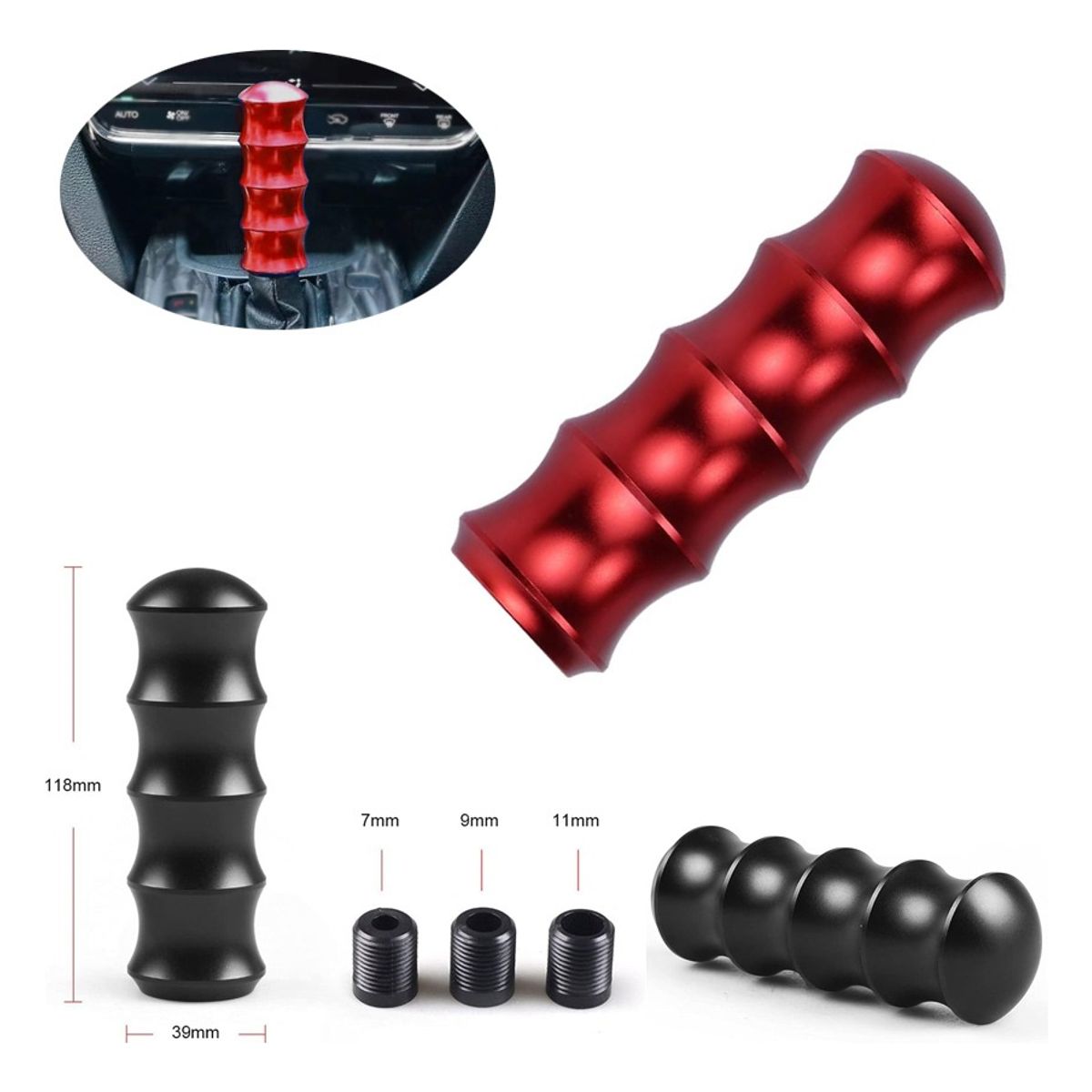 GENERICO - Pomo Manilla De Cambios Auto Universal