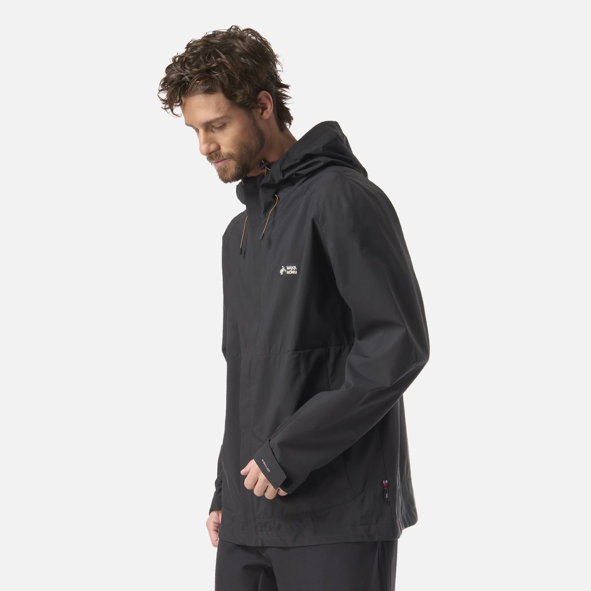 HAKA HONU - Chaqueta Hombre Terral Negro Haka Honu