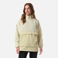 Chaqueta Mujer WindCity WindBreaker 1/4 Zip Jacket Verde Claro