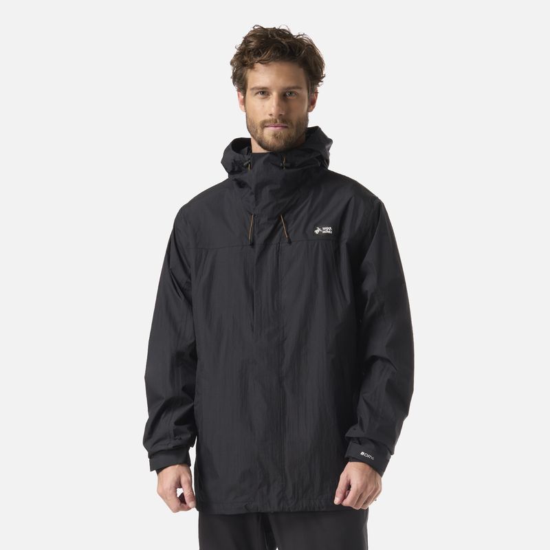 HAKA HONU - Chaqueta Hombre Petricor Negro Haka Honu