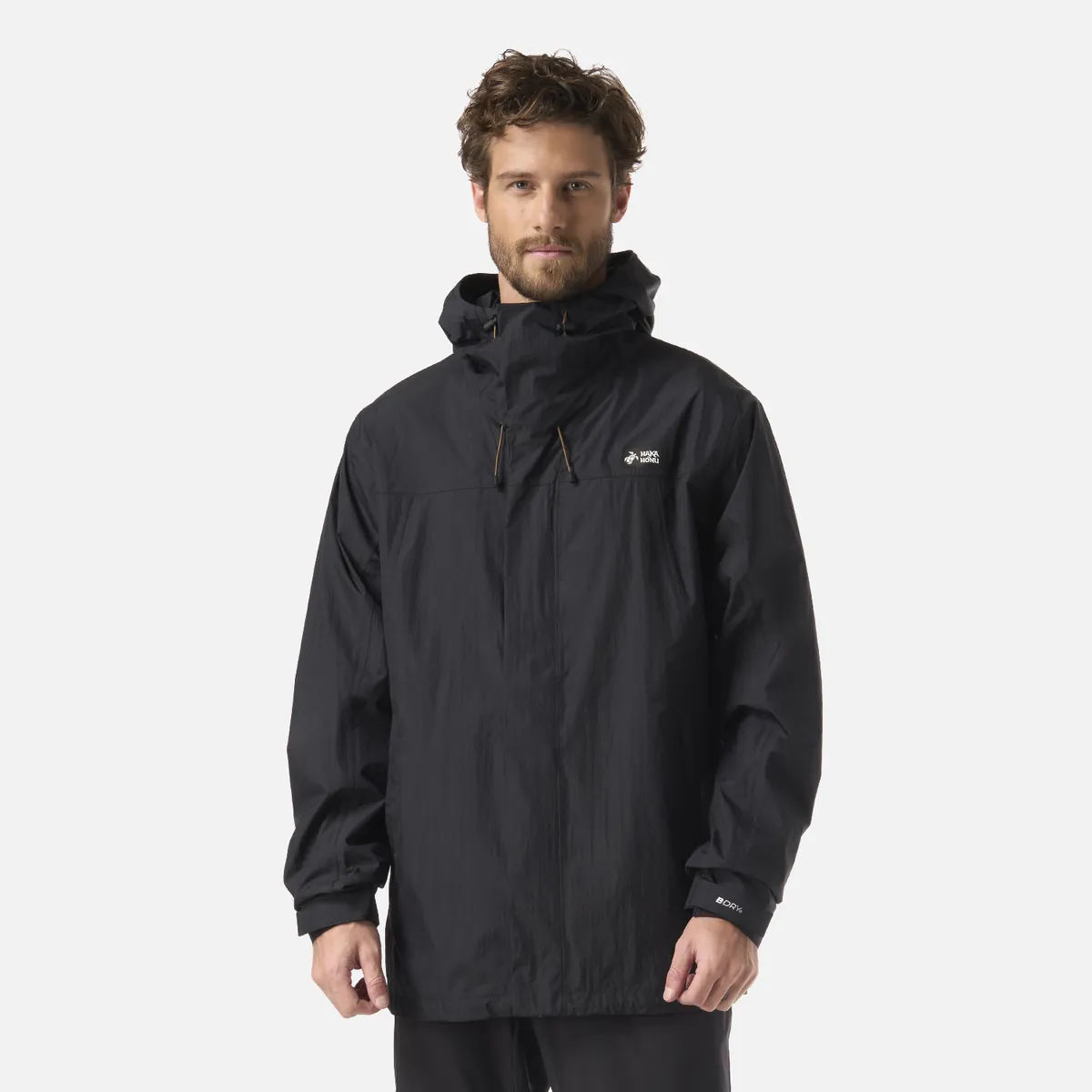 HAKA HONU - Chaqueta Hombre Petricor Negro Haka Honu