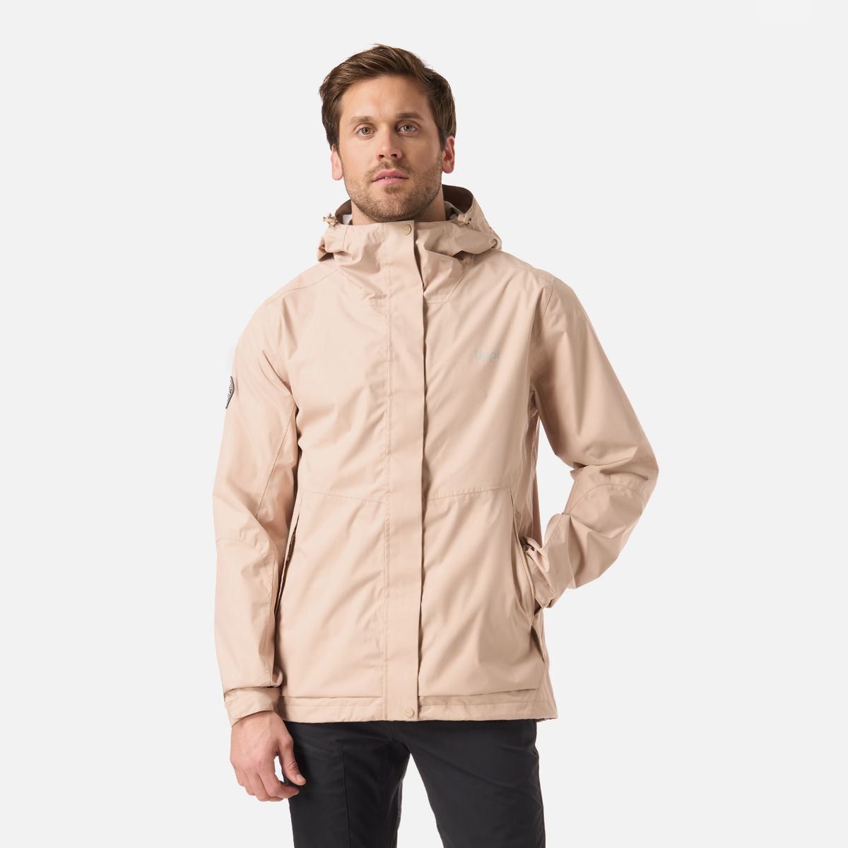 LIPPI - Chaqueta Hombre Blizzard B-Dry Hoody Jacket Beige Lippi