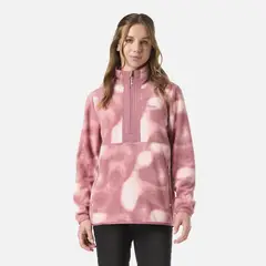 LIPPI - Polar Mujer SoftCore Therm-Pro Jacket Print Rosa Oscuro