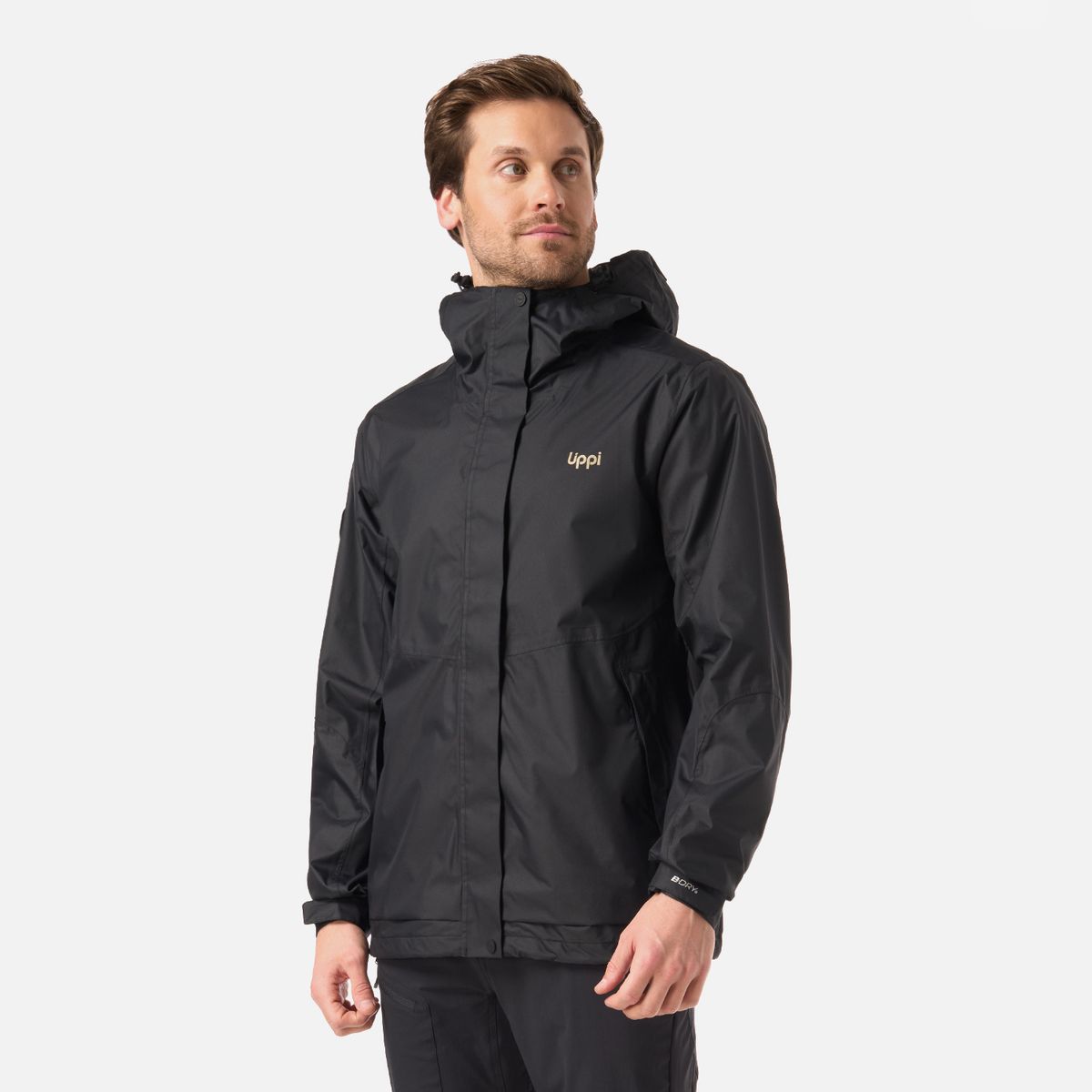 LIPPI - Chaqueta Hombre Blizzard B-Dry Hoody Jacket Negro Lippi