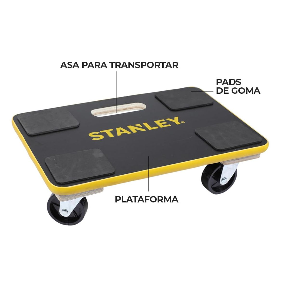 STANLEY - Plataforma de Carga Movil STANLEY Dolly 200K Medium
