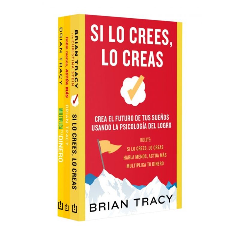 DEBOLSILLO - Pack Brian Tracy (Contiene: Si Lo Crees Lo Creas - Habla Menos, Actúa Más - Multiplica Tu Dinero)